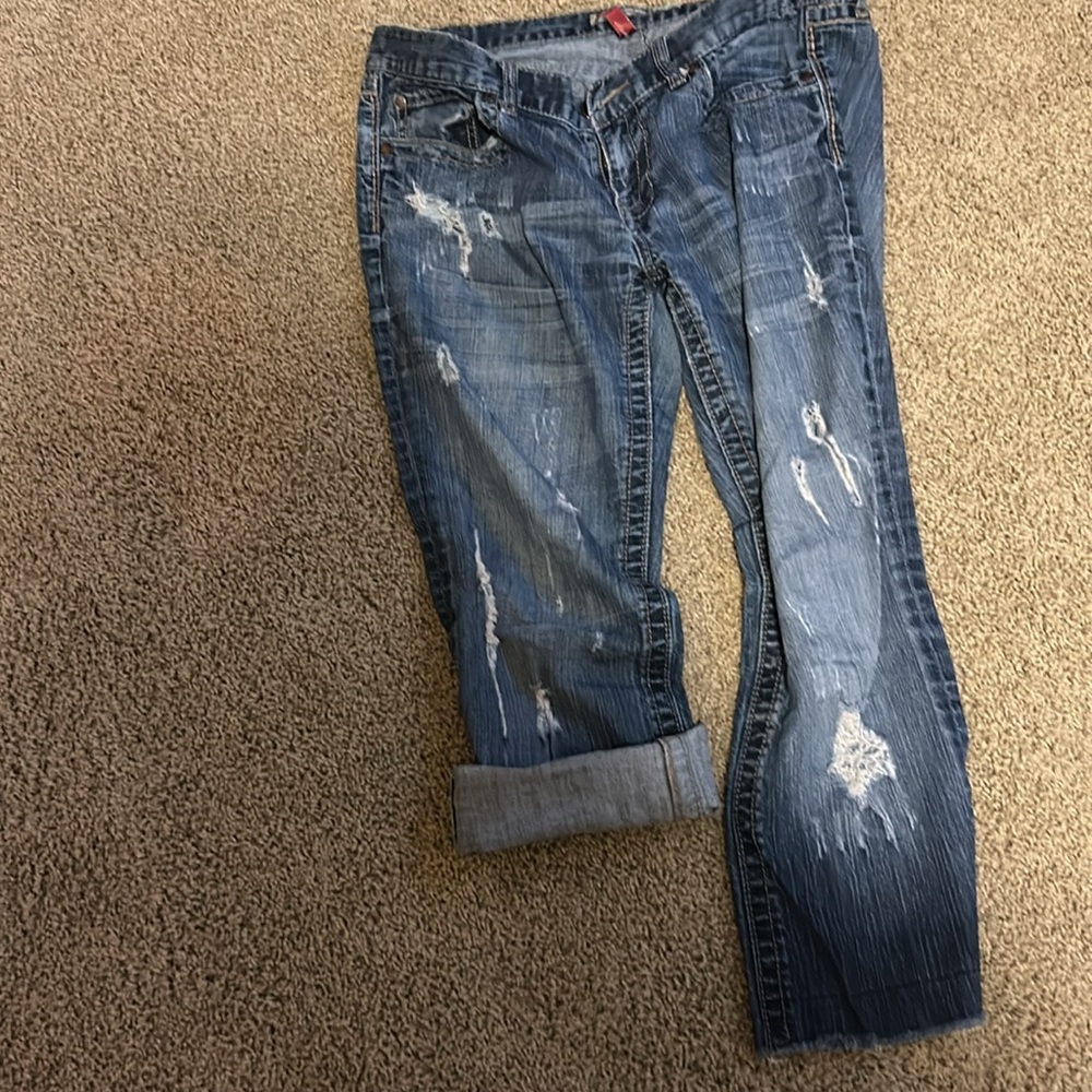 BKE jeans. Size 30. Really cute rolled up